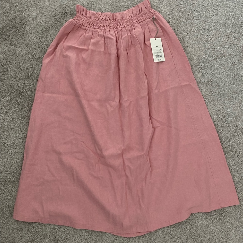 Pink skirt